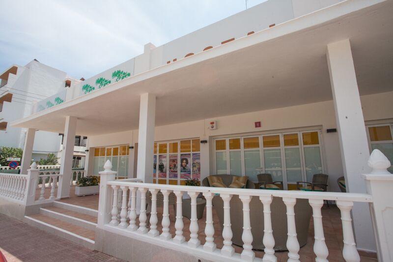 Hostal Los Pinos Es Cana Eksteriør billede